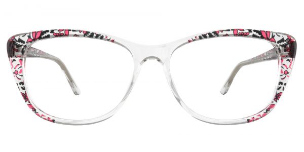 Simone Cat-Eye Prescription Glasses - Clear
