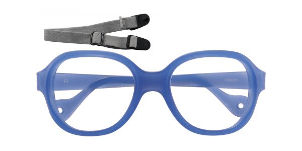 Spike Square Prescription Glasses - Blue