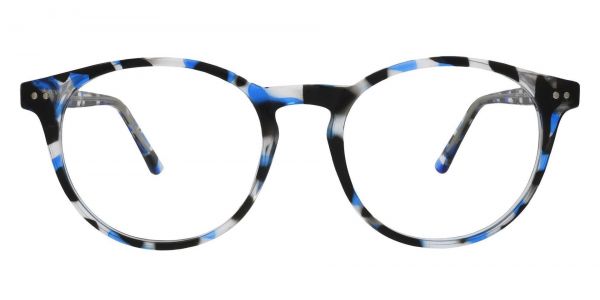 Dormont Round Prescription Glasses - Blue