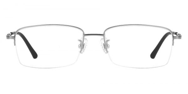 Faulkner Rectangle Prescription Glasses - Gray