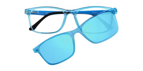 Torrance Rectangle Prescription Glasses - Blue