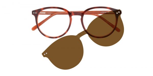 Lilian Round Prescription Glasses - Tortoise