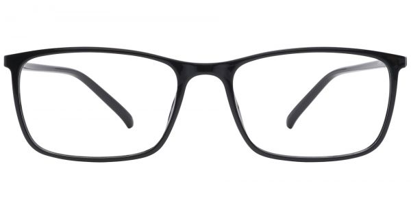 Fuji Rectangle Prescription Glasses - Black