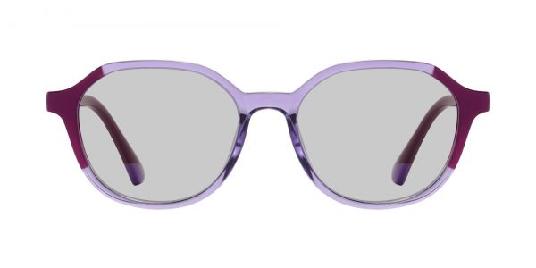 Oceana Geometric Prescription Glasses - Purple