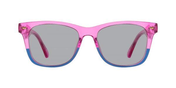 Sebastian Square Prescription Glasses - Pink