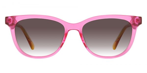 Manon Square Prescription Glasses - Pink