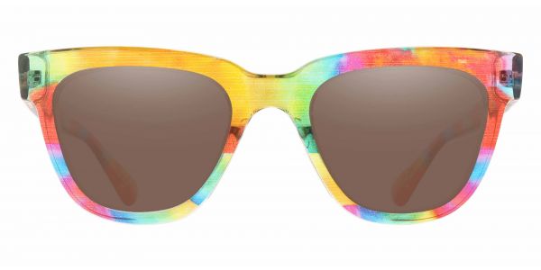 McKenzie Square Prescription Glasses - Two-tone/Multi Color-1