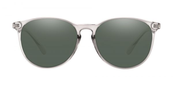 Maple Oversized Oval Prescription Glasses - Gray-2