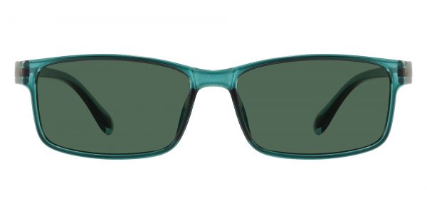Garber Rectangle Prescription Glasses - Green