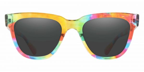 McKenzie Square Prescription Glasses - Two-tone/Multi Color