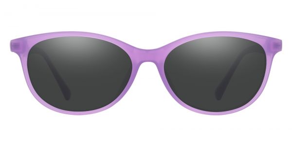 Adora Oval Prescription Glasses - Purple
