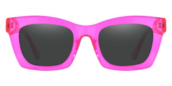 McKee Rectangle Prescription Glasses - Pink