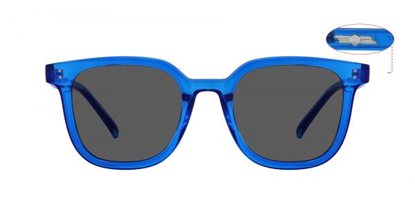 Florian Square Prescription Glasses - Blue