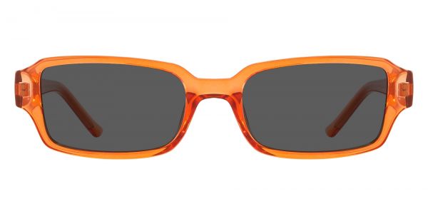 Maja Rectangle Prescription Glasses - Orange