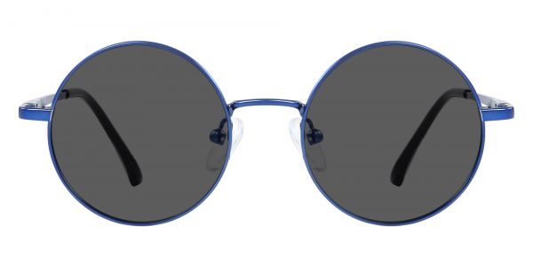 Doral Round Prescription Glasses - Blue