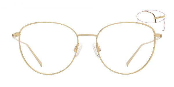 Marilyn Cat Eye Prescription Glasses - Brown