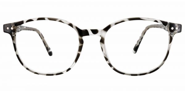 Holstein Oval Prescription Glasses - Leopard