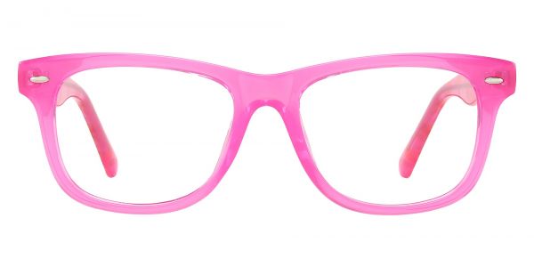 Eureka Square Prescription Glasses - Pink