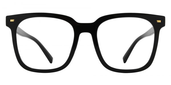Charlie Oversized Prescription Glasses - Black