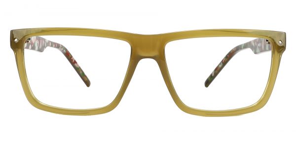 Marietta Rectangle Prescription Glasses - Green
