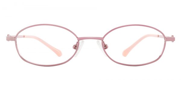 Fletcher Oval Prescription Glasses - Pink