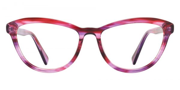 Bexley Cat Eye Prescription Glasses - Purple