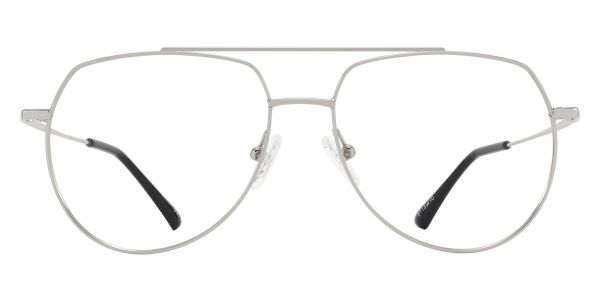 Genesis Aviator Prescription Glasses - Silver