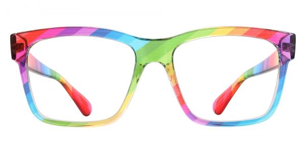 Hatton Square Prescription Glasses - Two-tone/Multi Color