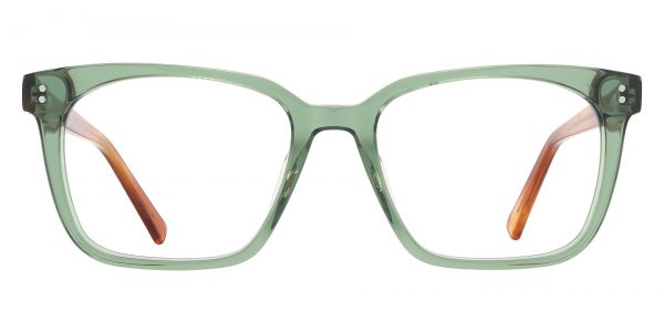 Apex Rectangle Prescription Glasses - Green