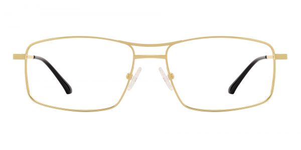 Cyril Aviator Prescription Glasses - Gold