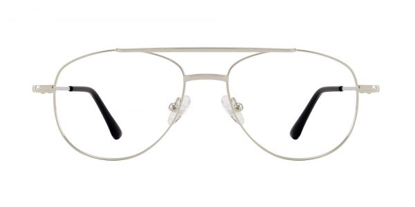 Emporium Aviator Prescription Glasses - Silver