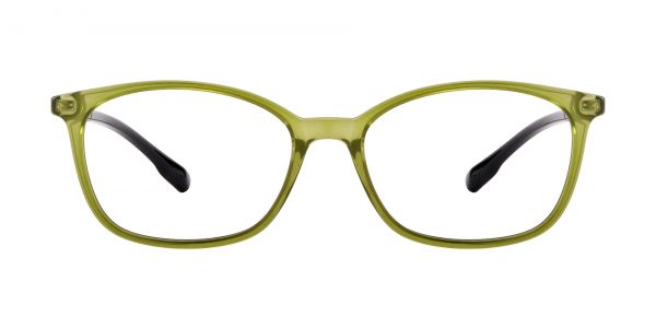 Winchester Rectangle Prescription Glasses - Green