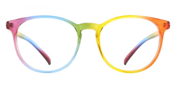 Ambridge Oval Prescription Glasses - Two-tone/Multi Color