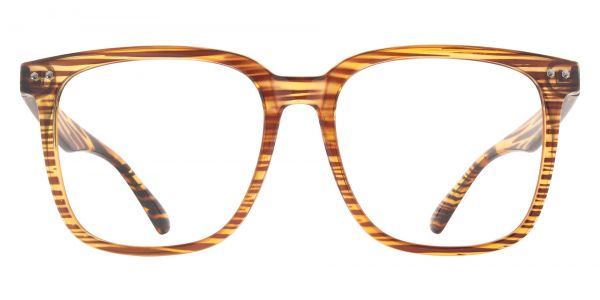 McCormick Square Prescription Glasses - Striped