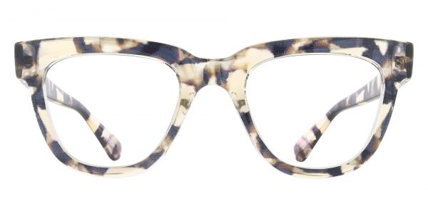 Myrtle Square Prescription Glasses - Two-tone/Multi Color
