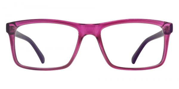Matthew Rectangle Prescription Glasses - Purple