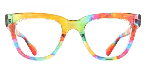 McKenzie Square Prescription Glasses - Two-tone/Multi Color