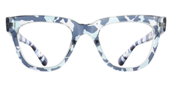 Myrtle Square Prescription Glasses - Blue