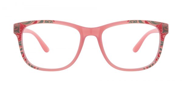Juliet Square Prescription Glasses - Pink