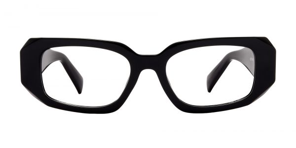 Fresno Geometric Prescription Glasses - Black