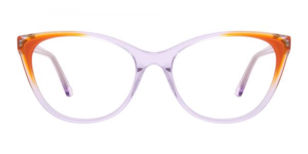 Huffman Cat Eye Prescription Glasses - Purple