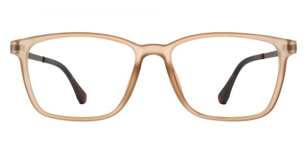 Hidalgo Rectangle Prescription Glasses - Brown