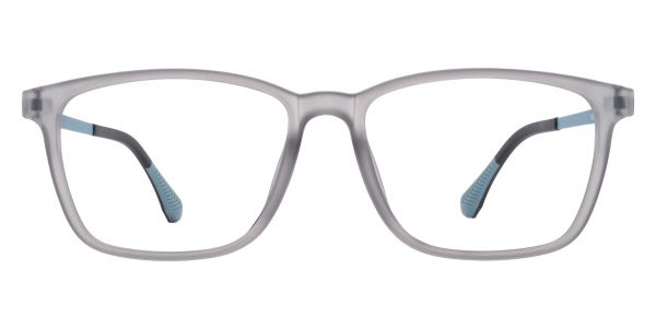 Hidalgo Rectangle Prescription Glasses - Gray