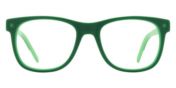 Jericho Square Prescription Glasses - Green