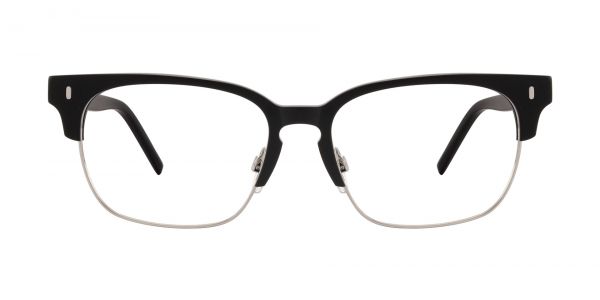 Ethan Browline Prescription Glasses - Black