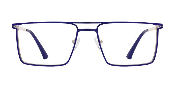 Vincent Rectangle Prescription Glasses - Blue