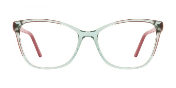 Tatum Cat Eye Prescription Glasses - Green