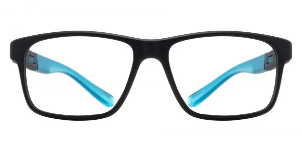 Ryan Rectangle Prescription Glasses - Blue