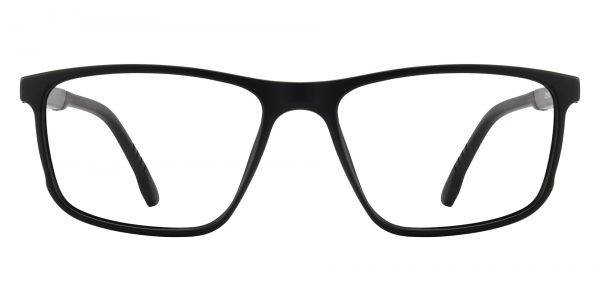 Dutton Rectangle Prescription Glasses - Black