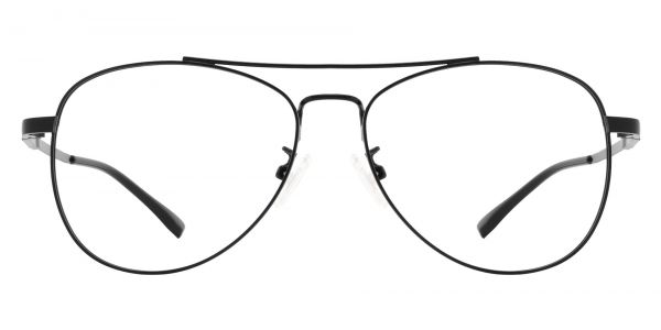 Sterling Aviator Prescription Glasses - Black